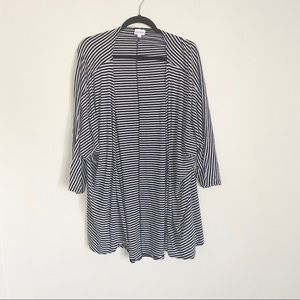 Lularoe striped cardigan